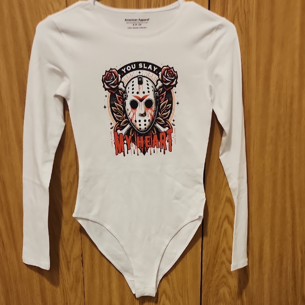 American Apparel White bodysuit